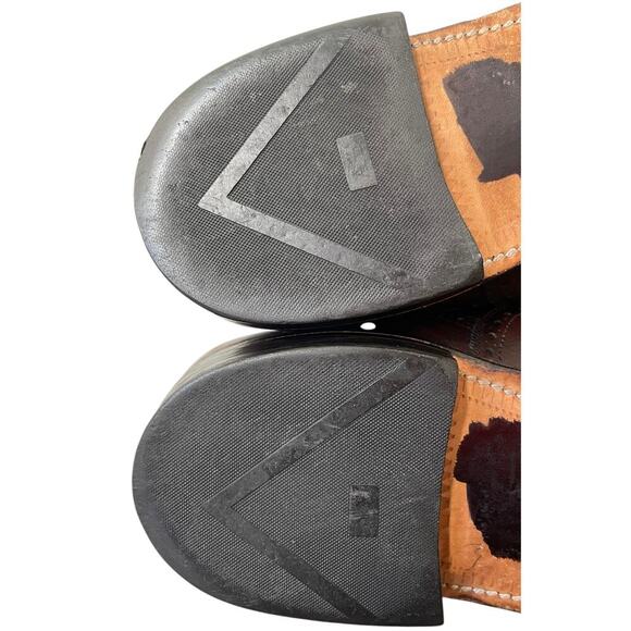 Allen Edmonds Chester Wingtip Oxfords Brown 13 D Lace-Up Career Formal Office - Picture 11 of 13